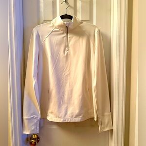 Avia-Cream Long Sleeve, 1/4 Zip Pullover. Size L Nw/oT